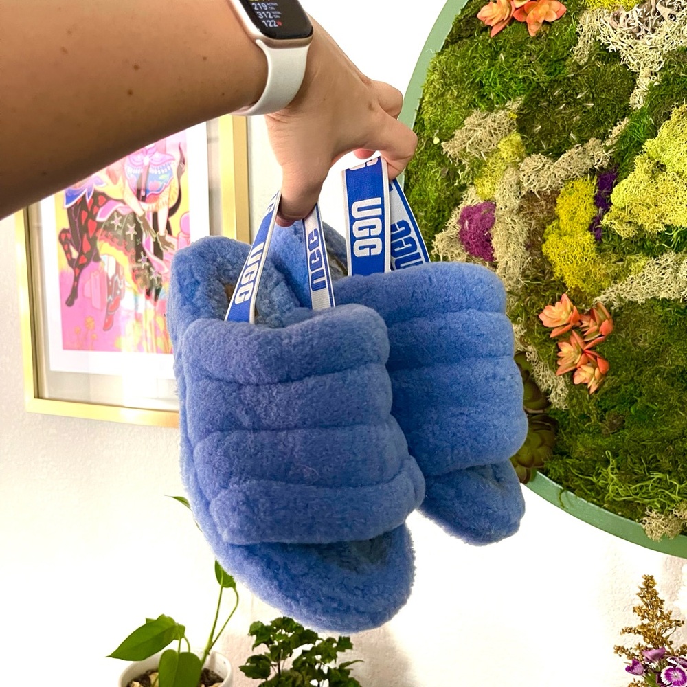 Blue Ugg Slippers